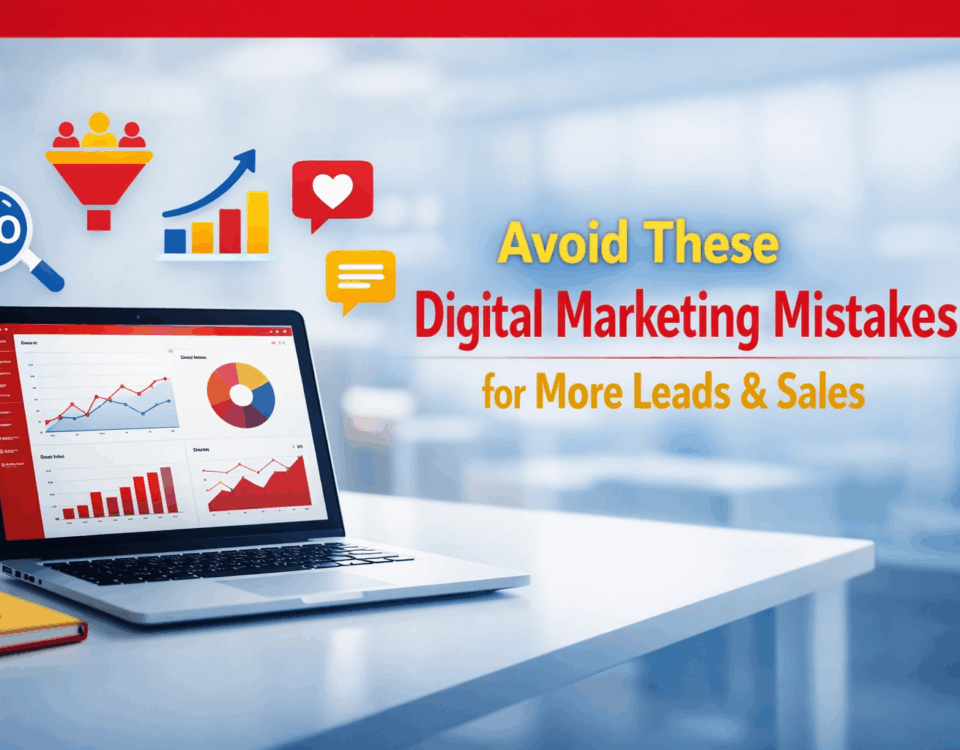 Avoid These Digital Marketing Mistakes for More Leads & Sales